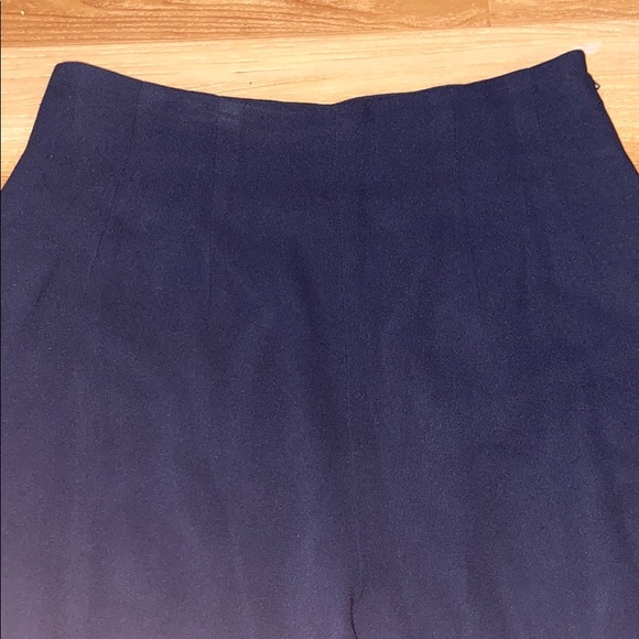 Black High Waisted Slacks - Picture 4 of 7